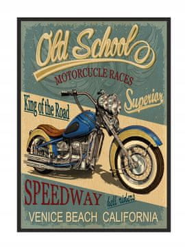 POSTER ZA SLIKE U OKVIRU 53x73 cm Garage Motor P1852