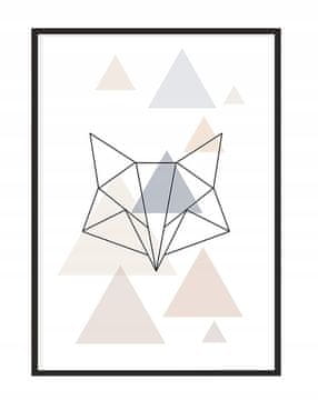 POSTER U OKVIRU 43x33 cm Fox P1188