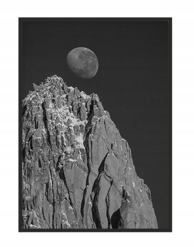 POSTER U OKVIRU 43x33 cm Mjesec P1148
