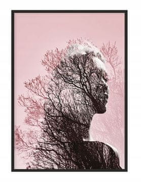 POSTER U OKVIRU 43x33 cm Djevojčica P1234