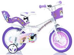 Dino bikes 144gln Unicorn Academy 14 "2025 Dječji krug