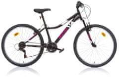 Dino bikes Ženski biciklistički bicikli 26 "ovjes crni