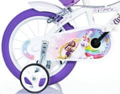 Dino bikes 144gln Unicorn Academy 14 "2025 Dječji krug
