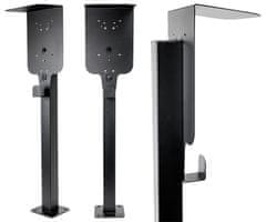 Platinet Pevstand Univerzalni stup za EV stanicu, čelik, 130x20x20 cm