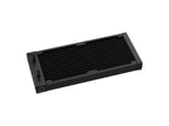 DEEPCOOL AIO Liquid Cooler LP240 komplet za tekuće hlađenje, 240 mm, Matrix, ARGB, crni (R-LP240-BKMSNC-G-1)