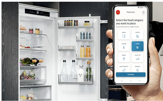  Haier EHBQW5518E vgradni hladilnik, No Frost