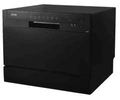 VOX electronics LCT6BD stolna perilica posuđa, 6 mjesta za jelo, crna