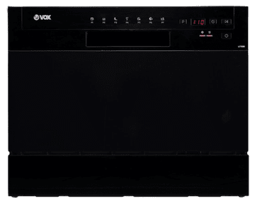 VOX electronics LCT6BD stolna perilica posuđa, 6 mjesta za jelo, crna