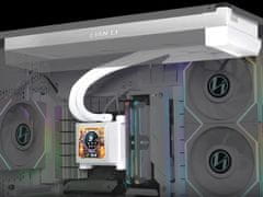 DEEPCOOL Lian Li HydroShift 360 komplet za tekuće hlađenje, LCD, bijela (HSLCD36NW)