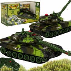 Ikonka Aga RC Ratni tenk 9993 2.4 GHz šumska kamuflaža
