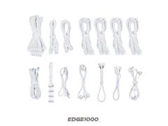 DEEPCOOL Lian Li Edge 12VHPWR napajanje, ATX, 80 PLUS Gold, modularno, bijelo (EG1000G WHITE)