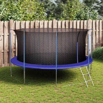 Vidaxl Zaštitna mreža za okrugli trampolin, 4,26 m
