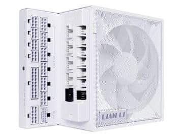 Lian Li Edge 12VHPWR napajanje, 1200W, 80 PLUS Gold, modularno, bijelo (EG1200G WHITE)