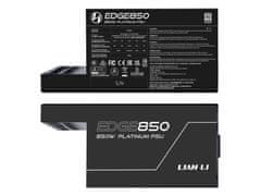 Lian Li Edge napajanje, 850W, 80 PLUS Platinum, modularno, crno (EG0850)