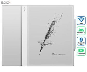 Onyx Boox Note Max e-čitač, 33,8 cm (13,3&quot;), crno-bijeli zaslon, bijela boja