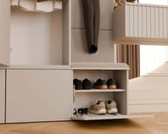 Topeshop Ormar HAGA 1SZ CASHMERE BEIGE