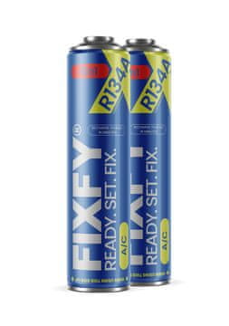 Plin za punjenje klima uređaja Fixfy 5w1 2x velika limenka +70% R134a