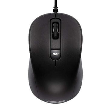 ASUS MU101C Blue Ray žičani optički crni miš
