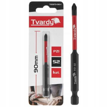 BIT udarni bit 90 mm PZ1 čelični vrh S2 za odvijač