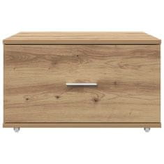 Vidaxl Ormar s ladicama s kotačem Umjetnički hrast 55 x 45 x 31 cm