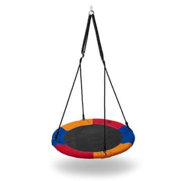NILS CAMP NB5003 ljuljačka rodino gnijezdo plavo crveno narančasto DIA.90 CM nils
