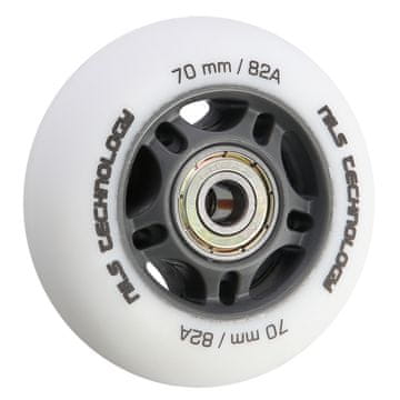 Nils Extreme PU 70x24 82A bijela mat (4 kom.) + abec-9 (8 kom.) set nils extreme