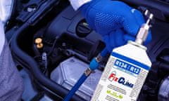 KOMPLET ZA PUNJENJE KLIMA UREĐAJA R134A + ADAPTER