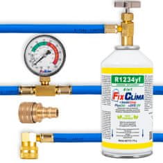 SET ZA PUNJENJE AUTO KLIMA UREĐAJA PLIN R1234YF 4U1 RASHLADNO SREDSTVO