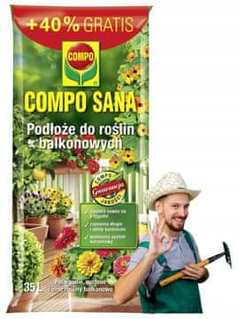 COMPO Univerzalni supstrat za balkonske biljke 35L