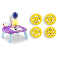Ricokids 773700 projektor za crtanje - ljubičasti