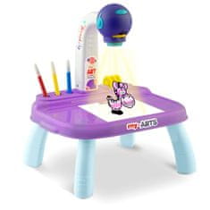Ricokids 773700 projektor za crtanje - ljubičasti