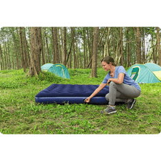 Bestway Madrac na napuhavanje 203x183x22 cm s klipnom pumpom 67004