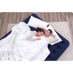 Bestway Madrac na napuhavanje 203x183x22 cm s klipnom pumpom 67004