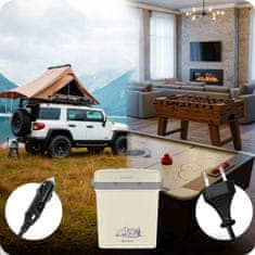 Berdsen Icemax putni hladnjak 26 litara ECO način rada - krem