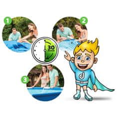 Intex Vrtni bazen s okvirom 300 x 200 x 75 cm 15-u-1 28272