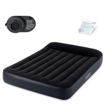 Intex Madrac na napuhavanje 203x152x25 cm s ugrađenom električnom pumpom 64150