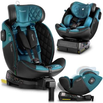 Nukido Prestige Line autosjedalica crno-plava 0-36 kg ISOFIX