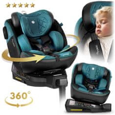 Nukido Prestige Line autosjedalica crno-plava 0-36 kg ISOFIX