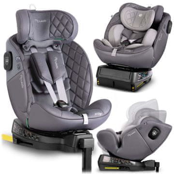 Nukido Prestige Line autosjedalica siva 0-36 kg ISOFIX