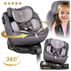 Nukido Prestige Line autosjedalica siva 0-36 kg ISOFIX