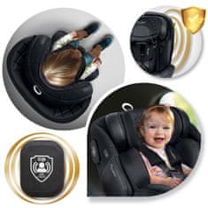 Nukido Aero Line crna autosjedalica 0-36 kg ISOFIX