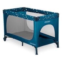 Ricokids Putni krevetić + madrac + torba 125 x 65 x 78 cm RK-240 tamnoplava