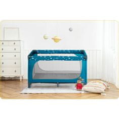 Ricokids Putni krevetić + madrac + torba 125 x 65 x 78 cm RK-240 tamnoplava