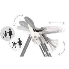 Nukido Elite stolica za hranjenje siva