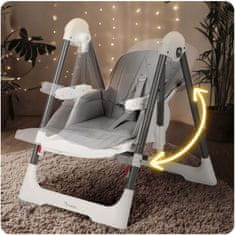 Nukido Elite stolica za hranjenje siva