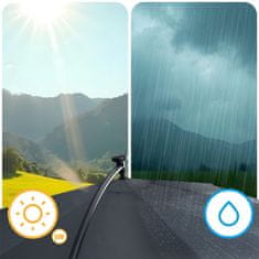 Plonos Sklopivi vrtni suncobran, 6 dijelova, 350 cm, s navlakom i svjetlima, PL-882