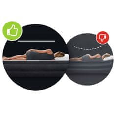 Intex Madrac na napuhavanje 203x152x25 cm s klipnom pumpom 64759