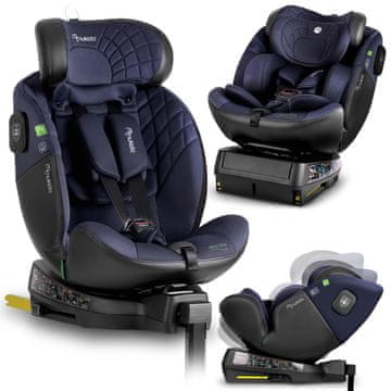 Nukido Aero Line autosjedalica crna/mornarsko plava 0-36 kg ISOFIX