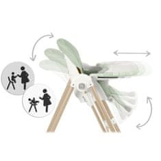 Nukido Elite hranilica za bebe zelena