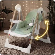 Nukido Elite hranilica za bebe zelena